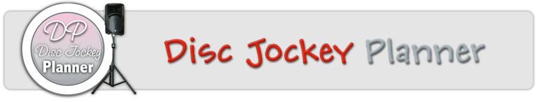 Disck Jockey Planner Banner