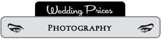 Photography Wedding Pricing